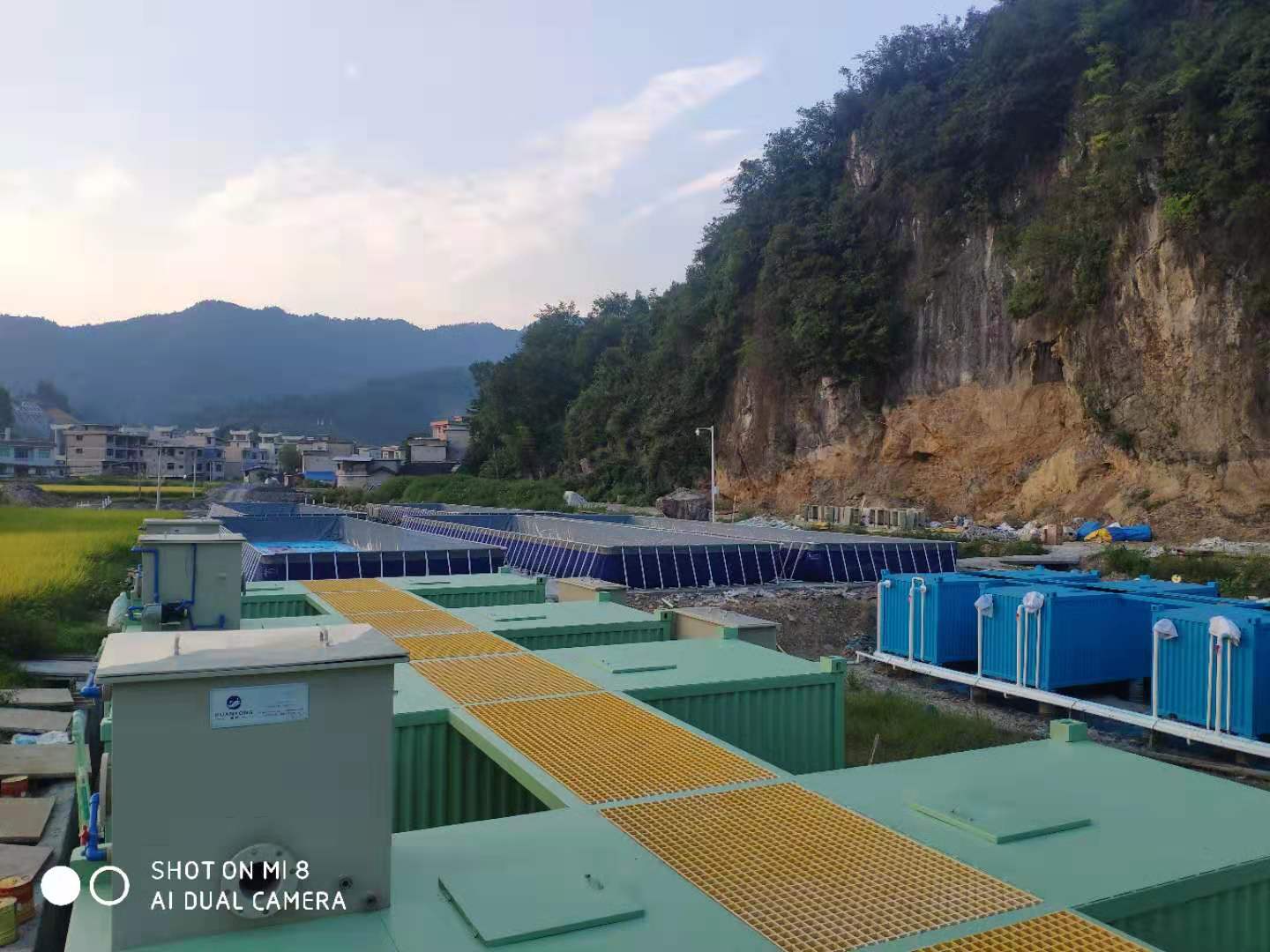 集裝箱養魚項目施工過程十四